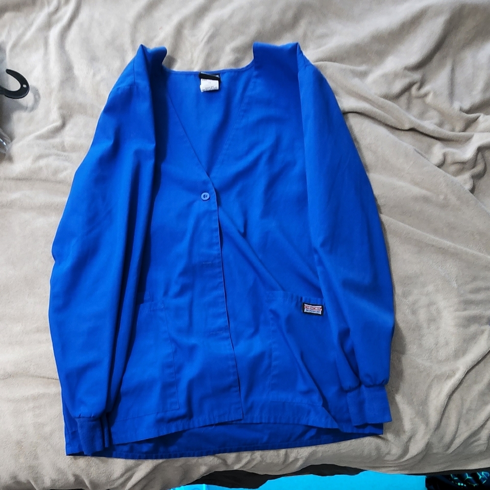 Royal blue scrubs sets.